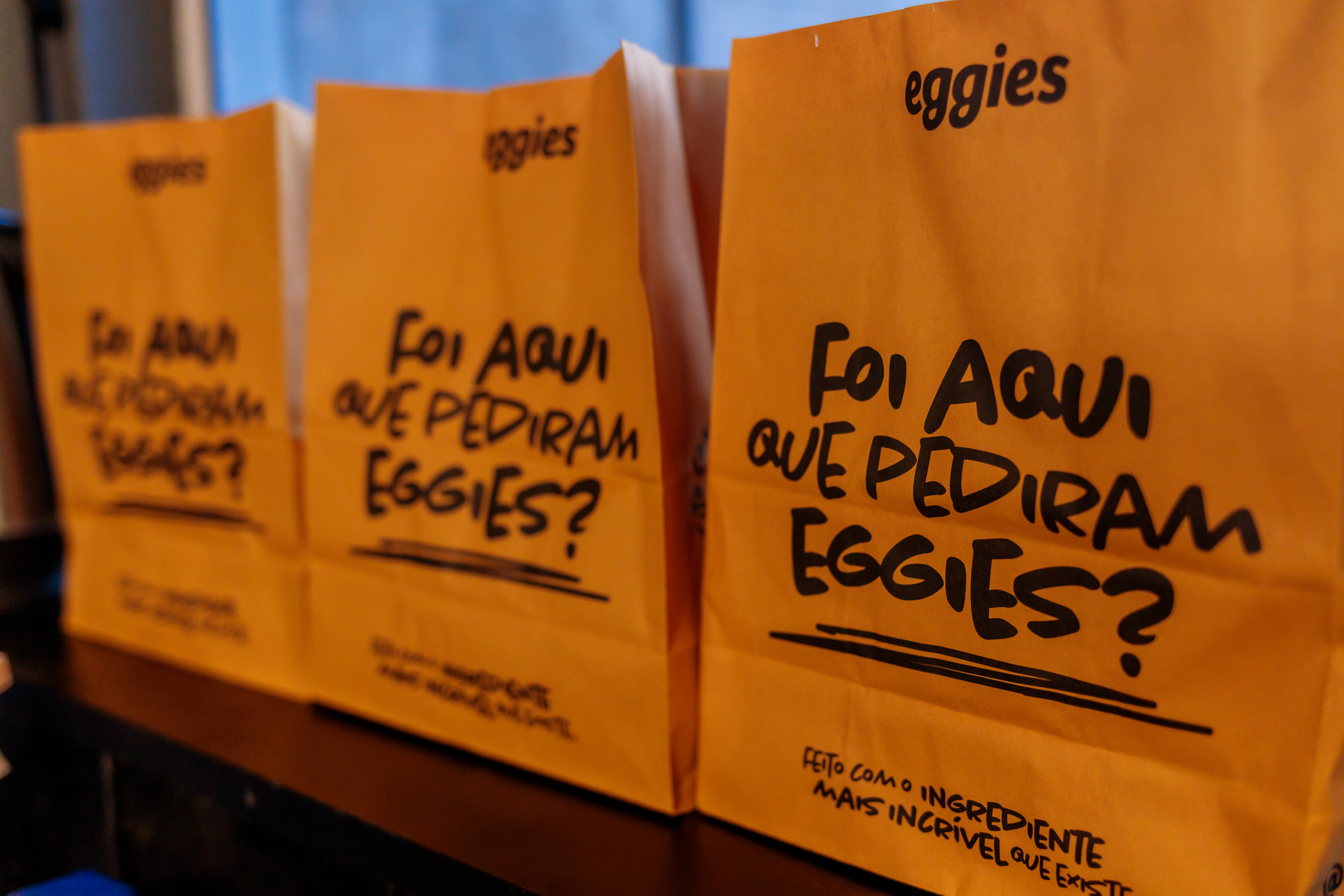Produto embalado Eggies